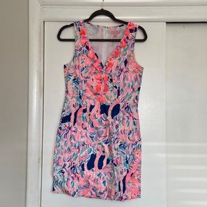 Lilly Pulitzer Shift dress ‘head in the sand’ size 2